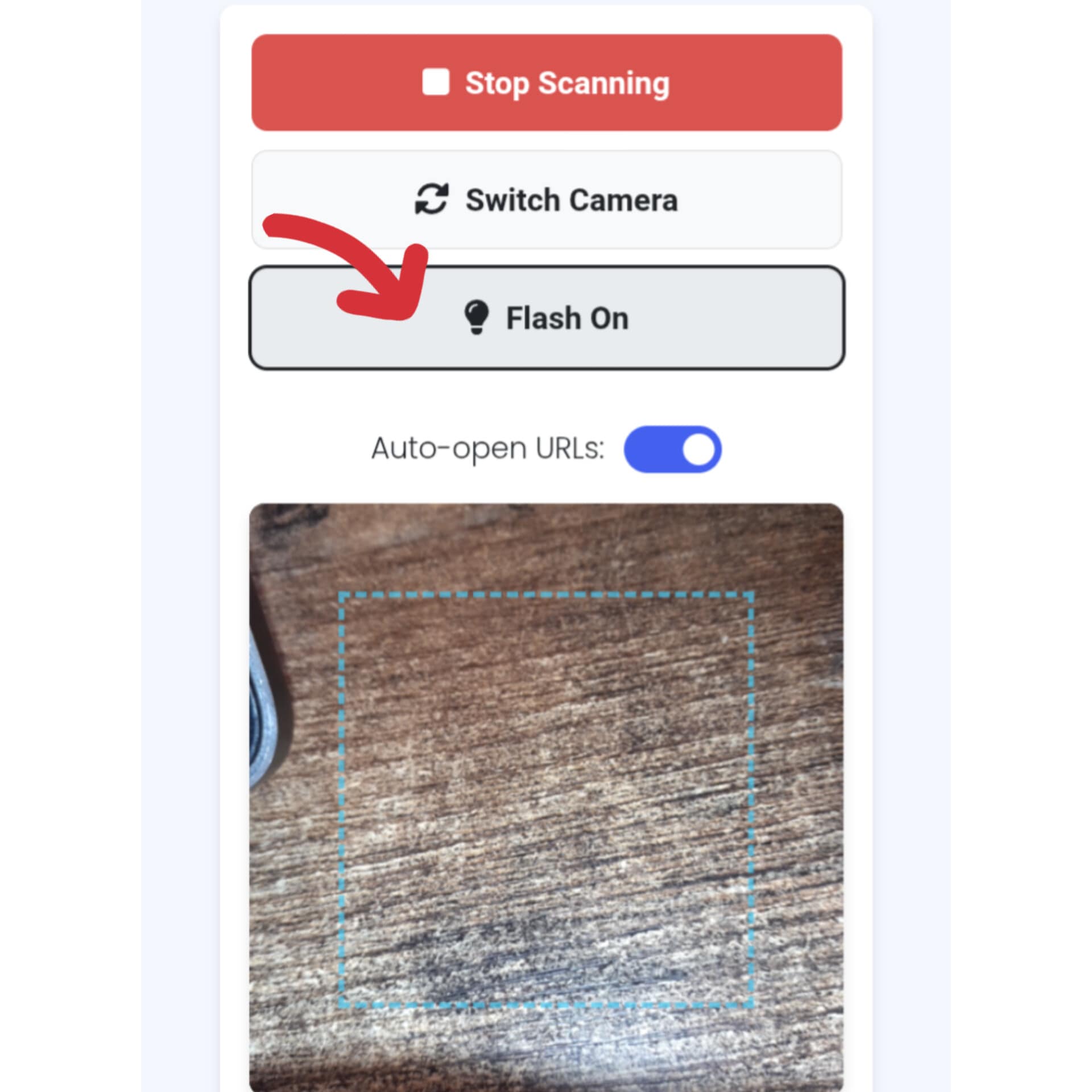 Troubleshooting QR code scanning issues on mobile